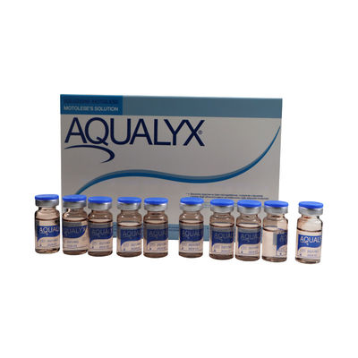Ενέσιμο Aqualyx Αποτελεσματική απώλεια βάρους Ενέσεις διάλυσης λίπους 8Mlx 10 φιαλίδων Aqualyx