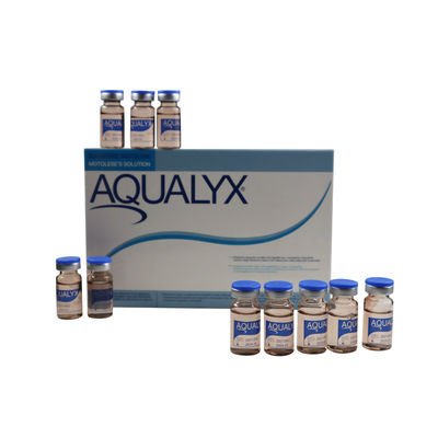 Ενέσιμο Aqualyx Αποτελεσματική απώλεια βάρους Ενέσεις διάλυσης λίπους 8Mlx 10 φιαλίδων Aqualyx