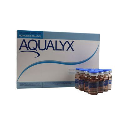 Ενέσιμο Aqualyx Αποτελεσματική απώλεια βάρους Ενέσεις διάλυσης λίπους 8Mlx 10 φιαλίδων Aqualyx