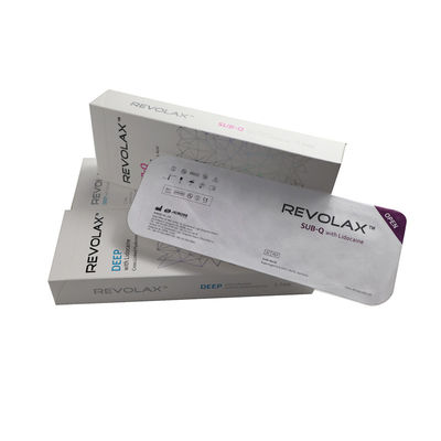 Revolax 1.1 ml Υαλουρονικό οξύ Δερματικό Συμπλήρωμα Βαθύ Sub-Q για το Πρόσωπο