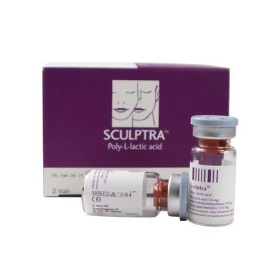 δερματικό γεμιστήρα PLLA Poly- L- Lactic Acid Demal Filler Αντιγήινη πλαστική χειρουργική επέμβαση προσώπου (2 φιαλίδια X 5ml)
