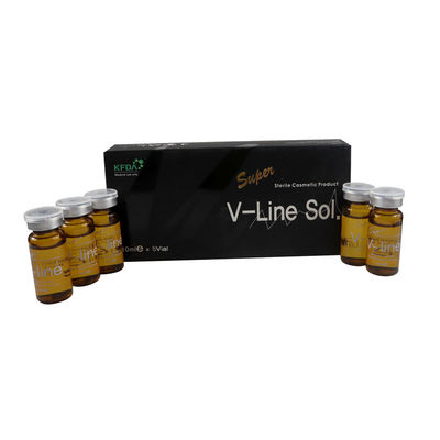 V Line Sol Fat Dissolving Injections Face Lipolytic Super 5pcs*10ml Εναλλακτική χρήση