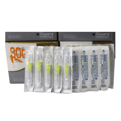 100PCS/ κουτί 30g 32g 34G 4mm 13mm 25mm Μικρο- βελόνα Υποδερμική έγχυση Σύριγγα βελόνα