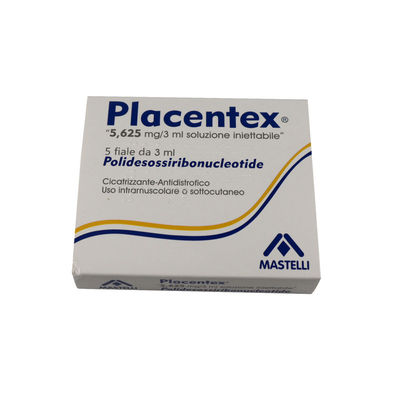 πρόσωπο Placentex PDRN Σαλμός 3 ml * 5 φιαλίδια Αναζωογόνηση Ενέσιμα δερματικά γεμιστικά