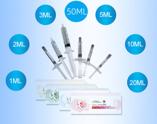 Δερμικό Συμπλήρωμα 1ml 2ml 3ml 5ml 10ml 20ml 50ml HA Συμπλήρωμα Υαλουρονικού Οξέος Ενέσιμες ρυτίδες