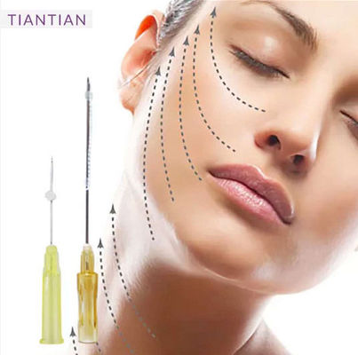 Pdo Pcl Plla Νήματα Μονό Σφιχτό W 30g13mm25mm για κάτω από την τσάντα των ματιών Κεφαλάκι Αλεπού Μάτια Ανυψώνοντας νήμα Fishbone Molding Cog