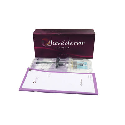 24mg/ml Hyaluronic όξινες εγχύσεις Juvederms Voluma πηκτωμάτων εξαιρετικά δερμικό πήκτωμα υλικών πληρώσεως 3 εξαιρετικά 4