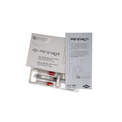 το δερμικό υλικό πληρώσεως 2ml Profhilos που ενυδατώνει τις αντι ρυτίδες αντι γήρανσης αφαιρεί το υλικό πληρώσεως Mesotherapy