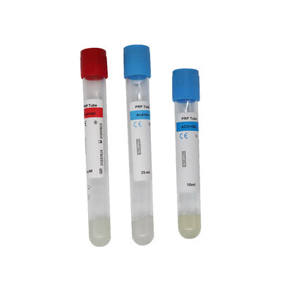 Τύπος PRP 10 ml με ACD Gel για την απώλεια μαλλιών Πλακέτες πλούσιο σε Plas Prp PRF φυγοκεντρωτικό σωλήνα