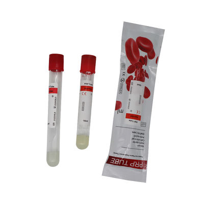 Τύπος PRP 10 ml με ACD Gel για την απώλεια μαλλιών Πλακέτες πλούσιο σε Plas Prp PRF φυγοκεντρωτικό σωλήνα