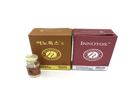 Υγρή ασφάλεια 50iu 100iu Innotox εγχύσεων τοξινών μορφής Botulinum