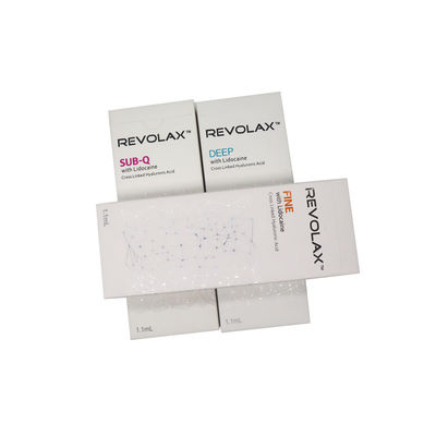 Hyaluronic όξινο υλικό πληρώσεως Κορέα Revolax με το λεπτό βαθύ υπο--q