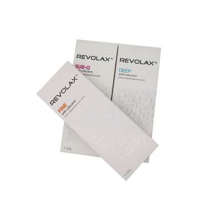 Hyaluronic όξινο υλικό πληρώσεως Κορέα Revolax με το λεπτό βαθύ υπο--q