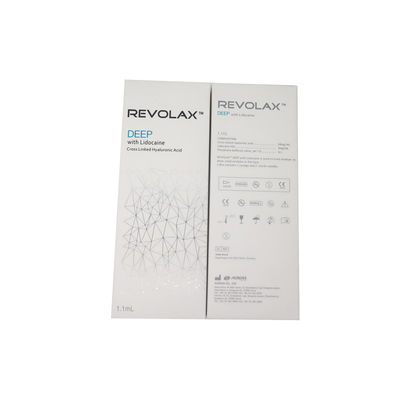 Hyaluronic όξινο υλικό πληρώσεως Κορέα Revolax με το λεπτό βαθύ υπο--q