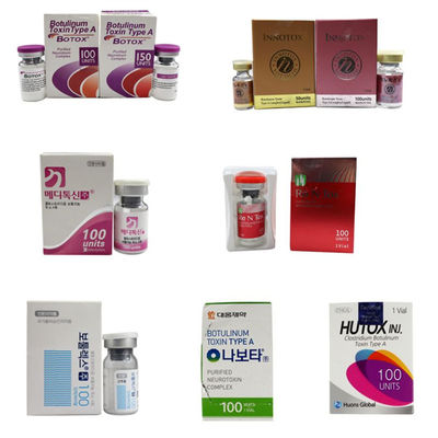 50IU 100U 150UI 200U Αλλεργιογόνο Botox Innotox Μποτουλάξ Ναμπότα Rentox Μενιτοξίνη Hutox