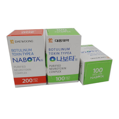 50IU 100U 150UI 200U Αλλεργιογόνο Botox Innotox Μποτουλάξ Ναμπότα Rentox Μενιτοξίνη Hutox