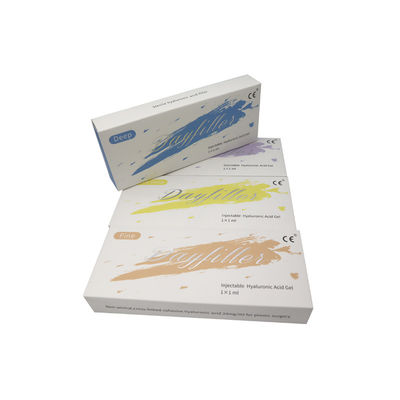 1ml 2ml 5ml 10ml 20ml 100ml Δερμικό Συμπλήρωμα Υαλουρονικού Οξέος για το Πρόσωπο Κώλος στήθος