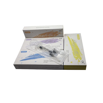 1ml 2ml 5ml 10ml 20ml 100ml Δερμικό Συμπλήρωμα Υαλουρονικού Οξέος για το Πρόσωπο Κώλος στήθος