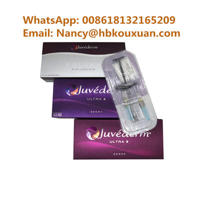 2*1,0 ml Υλαυρονικού οξέος Ενέσιμο γεμιστικό Juvederm 3 4 Voluma XC