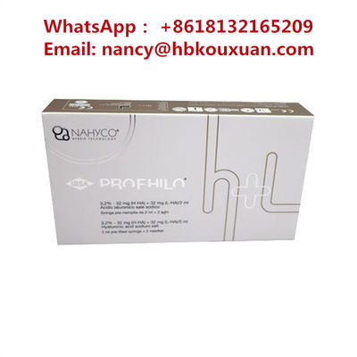 Hyaluronic όξινη δερμική έγχυση 5 λαιμών υλικών πληρώσεως Profhilo Χ Λ ανελκυστήρας προσώπου σημείου