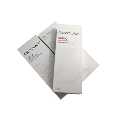 Revolax Deep / Sub- Q Υαλουρονικό οξύ γέμισμα τζελ Revolax λεπτή ένεση