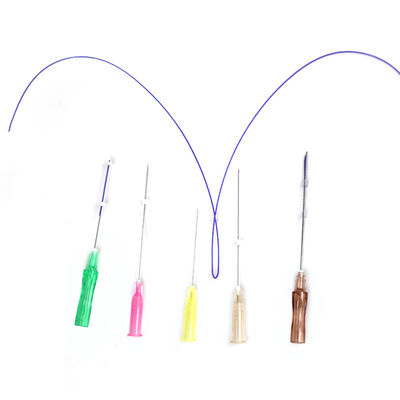 Απορροφήσιμο κολλαγόνο Pdo Thread Filler Cog 4d 6D W Cannula Lifting Thread