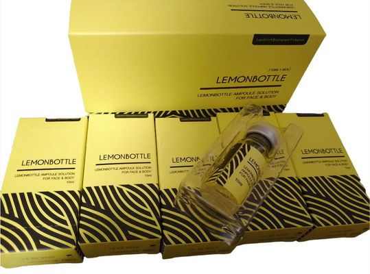 Ενέσεις διαλύσεως λίπους 5 φιαλίδια X 10 ml φιάλη με λεμόνι Για ενέσεις απώλειας βάρους
