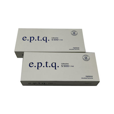 e. p. t. q. s 500 Υαλουρονικό οξύ Δερμικό εφοδιαστικό 1 ml αντι ρυτίδων Eptq E. P. T. Q eve Epitique S100 S300