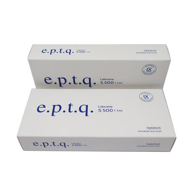 Eptq 2 X 1 ml Δερματικό Συμπλήρωμα Υαλουρονικού Οξέος για το Πρόσωπο