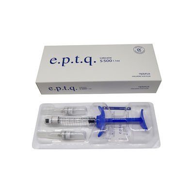 Eptq Derm Line 1.1ml 10ml Αυξήσεις χειλιών Ενέσιμο Υαλουρονικό οξύ Δερματικό γεμιστήρα