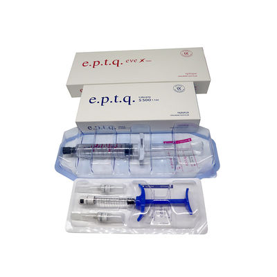 Eptq Derm Line 1.1ml 10ml Αυξήσεις χειλιών Ενέσιμο Υαλουρονικό οξύ Δερματικό γεμιστήρα