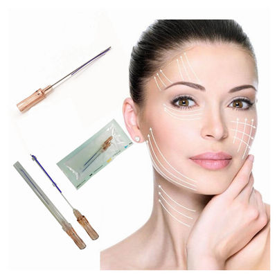 Εταιρεία κατασκευής νήματος Pdo Korea Fishbone Molding Cog Pdo Barb Nose Thread Lift