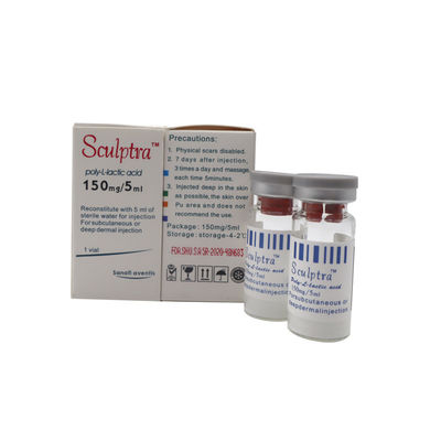 150 mg σκόνη PLLA πολυ- l- γαλακτικό οξύ 1 φιαλίδιο x5 ml αποσβεστικό anti- aging sculpta
