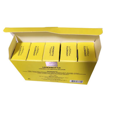 LEMON Bottle Ampoule Solution Fat Dissolving Injections 5 φιαλίδια × 10 ml Η συσκευή περιέχει 5 φιαλίδια