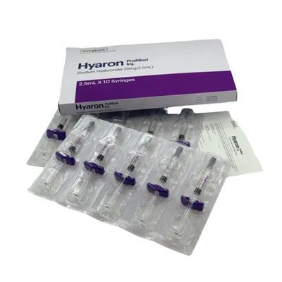 HYARON Skin Booster Glow KIT - 10 σύριγγες X 2,5 ml διασταυρωμένο υαλουρονικό οξύ