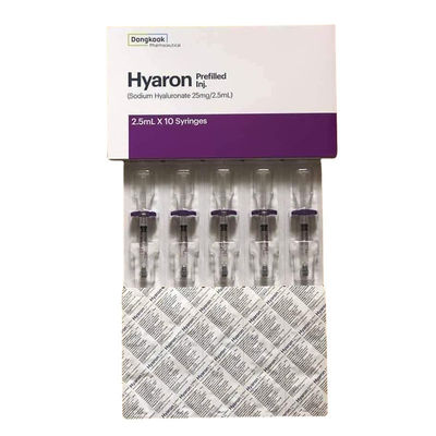 HYARON Skin Booster Glow KIT - 10 σύριγγες X 2,5 ml διασταυρωμένο υαλουρονικό οξύ