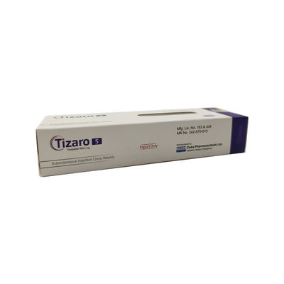 Tizaro Tirzepatide 5 mg 7, 5 mg 0, 5 ml υποδόρια συσκευή ένεσης