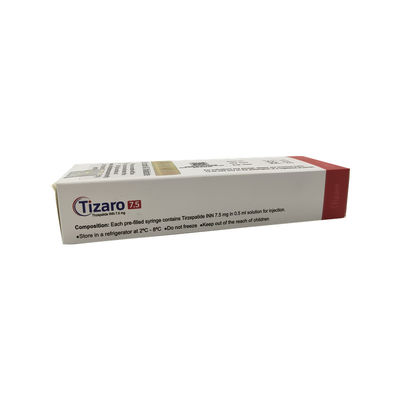 Tizaro Tirzepatide 5 mg 7, 5 mg 0, 5 ml υποδόρια συσκευή ένεσης