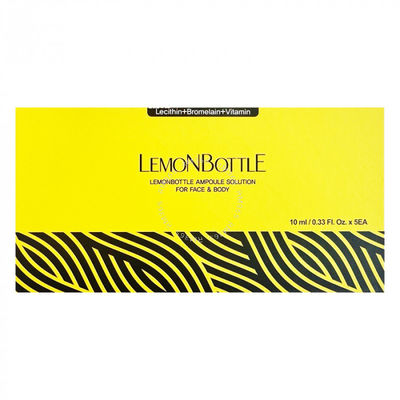 Φιαλίδιο με λεμόνι 5 X 10 ml Ampoule Solution Fat Dissolving