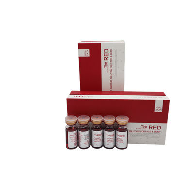Λύση λιπαρών Λιπολύση Ampoule Κόκκινη Ampoule Λύσιμο Λιπολυτική Ένεση
