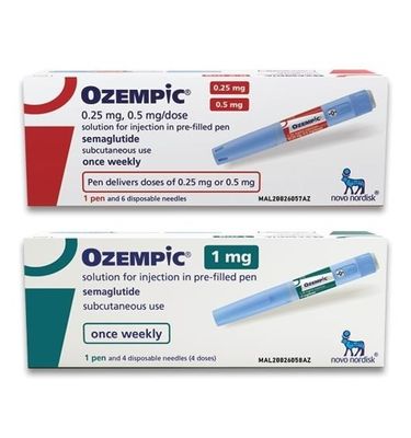 Ozempic Semaglutide Ενέσιμη 0, 5 mg 1 mg 2 mg 1, 5 ml 3 ml