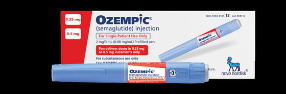 Ozempic Semaglutide Ενέσιμη 0, 5 mg 1 mg 2 mg 1, 5 ml 3 ml