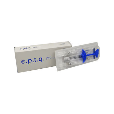 E.P.T.Q S500 1x1.1ml Σκληρή υφή Υαλουρονικό οξύ δερματικό γεμιστήρα για αυξήσεις προσώπου