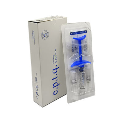 E.P.T.Q S500 1x1.1ml Σκληρή υφή Υαλουρονικό οξύ δερματικό γεμιστήρα για αυξήσεις προσώπου