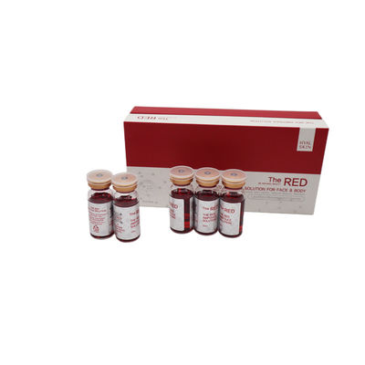 Κόκκινη Ampoule Λύση λιπαρών λιπολυτική λύση PPC για απώλεια βάρους