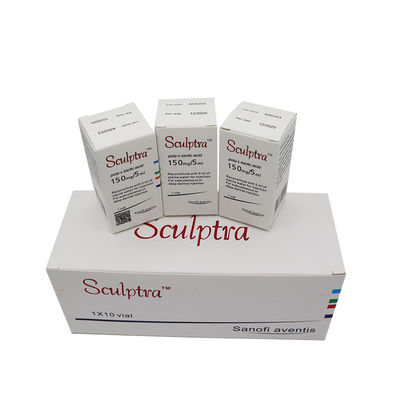 Sculptra 150mg Powder PLLA Poly-l-lactic Acid 5ml Demal Filler Anti-aging Sculptra