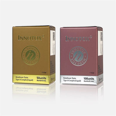 50IU 100U Αλλεργιογόνο Botox Innotox Botulax Nabota Rentox Meditoxin Innotox