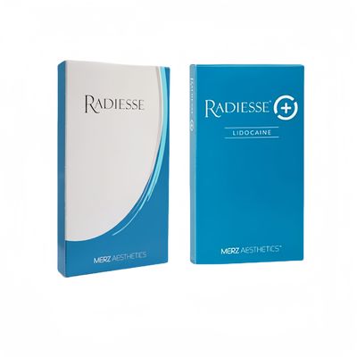 Radiesse 0.8cc 1.5cc 3cc Radiesse Υαλουρονικό οξύ Δερματική γέμιση Ενέσιμη για αντιγηραντική γεμιστήρα χείλη προσώπου