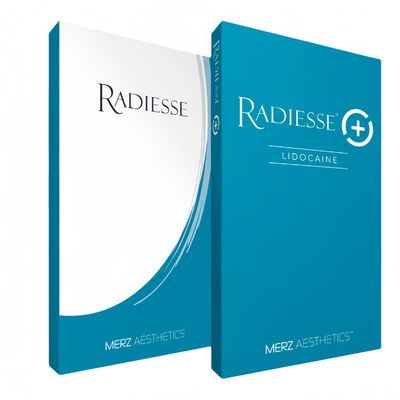 Radiesse 0.8cc 1.5cc 3cc Radiesse Υαλουρονικό οξύ Δερματική γέμιση Ενέσιμη για αντιγηραντική γεμιστήρα χείλη προσώπου