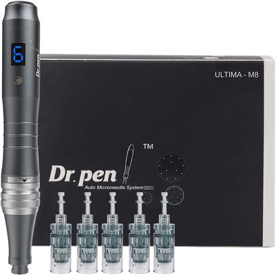 Dr. Pen Ultima M8 Επαγγελματικό Microneedling Dermapen USB Επαναφορτιζόμενο 5τμχ 32Pin Καρτρίτζ Βελόνας